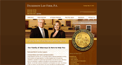 Desktop Screenshot of dickerson-law-firm.com